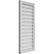 Ekena Millwork Vertical Surface Mount PVC Gable Vent w/ 2"W x 2"H , Brickmould Sill Frame, 18"W x 40"H GVPVE18X4003SN - alternate 4